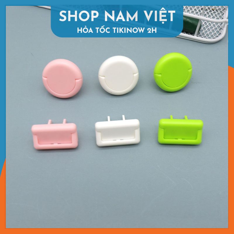 Set 10 Bịt Ổ Điện Chống Giật, Miếng Chặn Ổ Điện Chống Cháy Bảo Vệ An Toàn Cho Bé - Chính Hãng NAVIVU