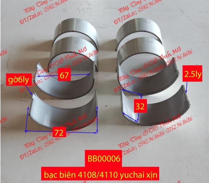 bạc biên 4108/4110 yuchai xịn