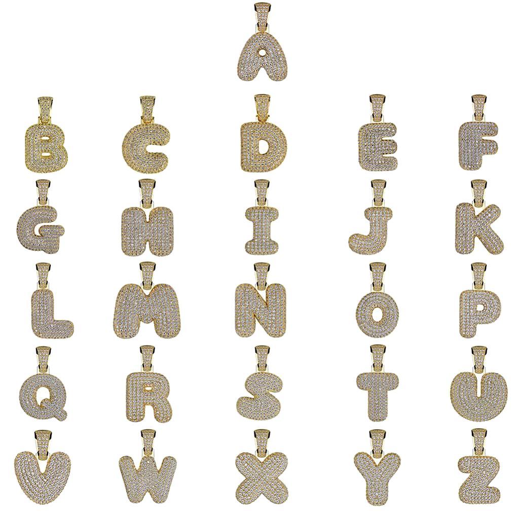 26 Letter S Pendant With Zircon Stone Pendant  Accessories