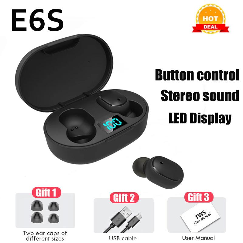 Thể Thao Mini Không Dây Bluetooth Tai Nghe HiFi Stereo Có Mic Tai Nghe Chụp Tai Chơi Game Điều Khiển Cảm Ứng Tự Động Ví Cầm Tay Chạy Blutooth