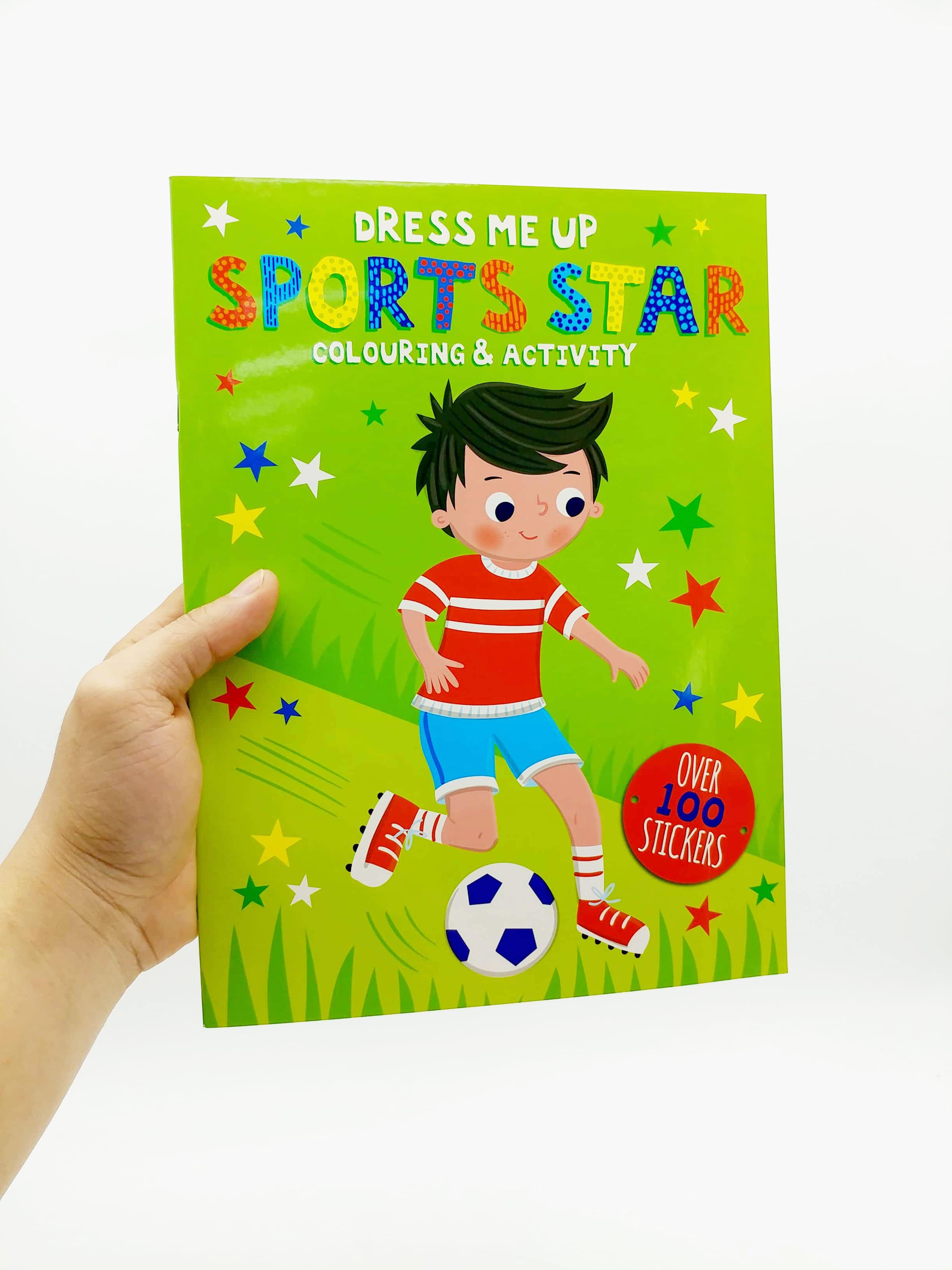 Dress Me Up: Sports Star - Colouring &amp; Activity