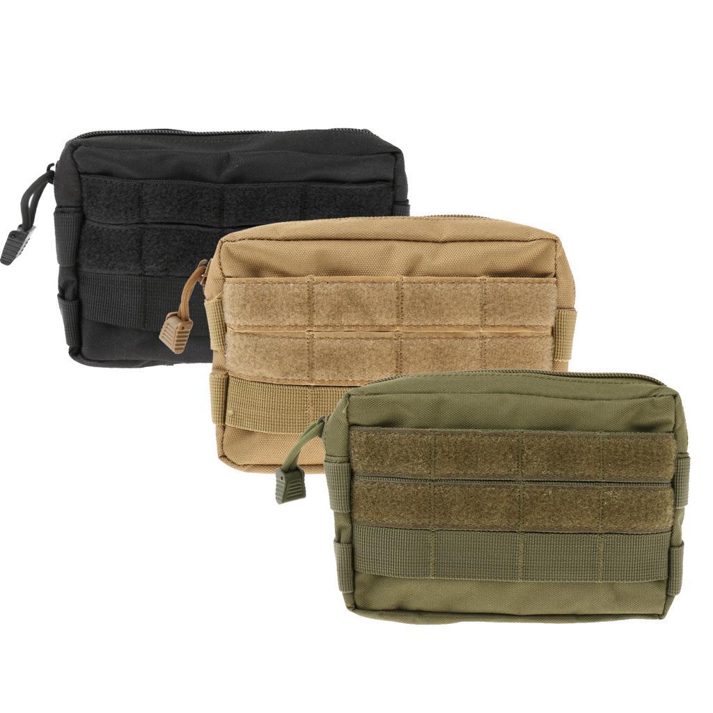2pcs Outdoor Sports Molle Waist Bag Phone Belt Loop Bum Fanny Pack