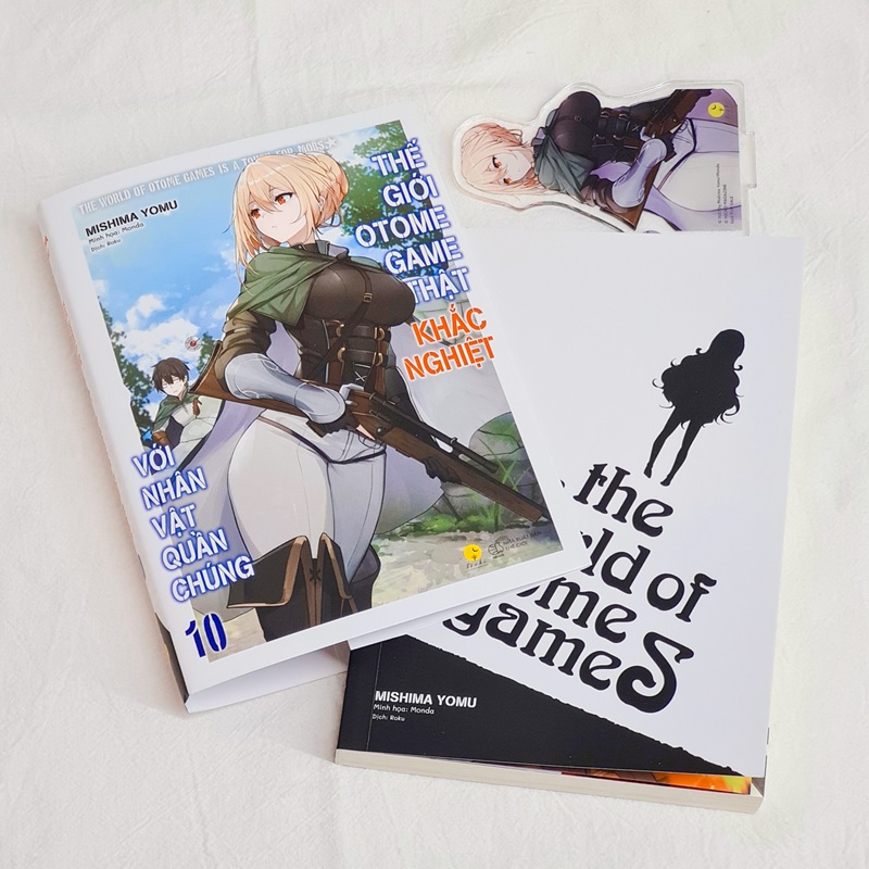 Thế Giới Otome Game Thật Khắc Nghiệt Với Nhân Vật Quần Chúng - Tập 10 - Bản Đặc Biệt - Tặng Kèm Bookmark + Card Bồi Cứng + Sticker + Standee Acrylic
