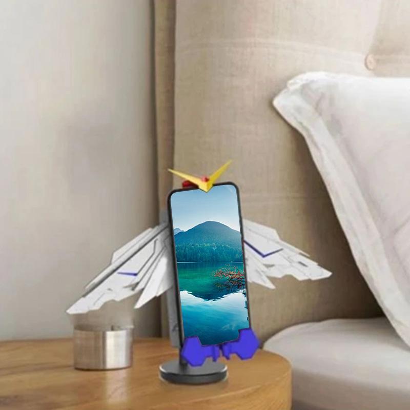 Bộ sạc không dây Angel Wing điện thoại di động Bộ sạc không dây có cảm ứng không dây