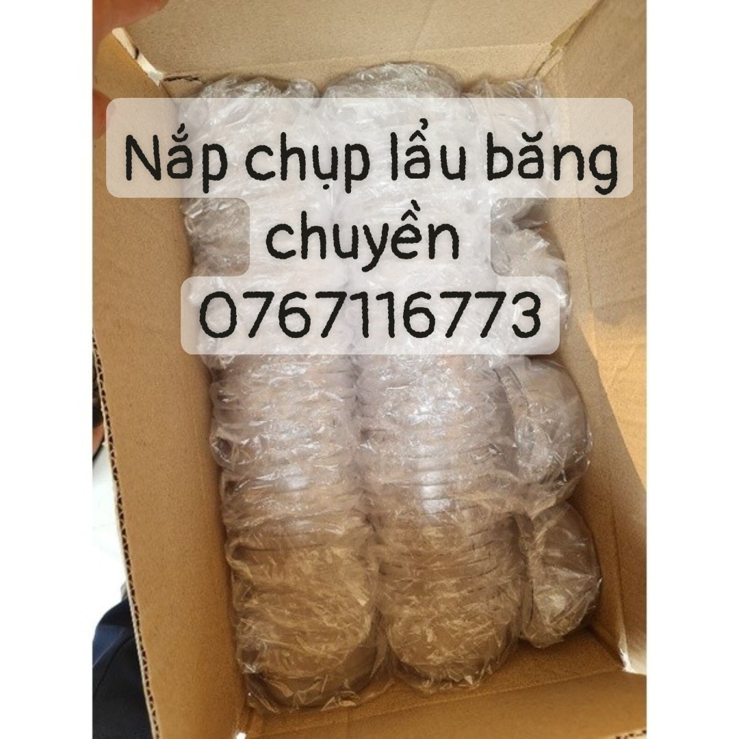 Nắp chụp thức ăn cho nhà hàng lẩu băng chuyền, sushi