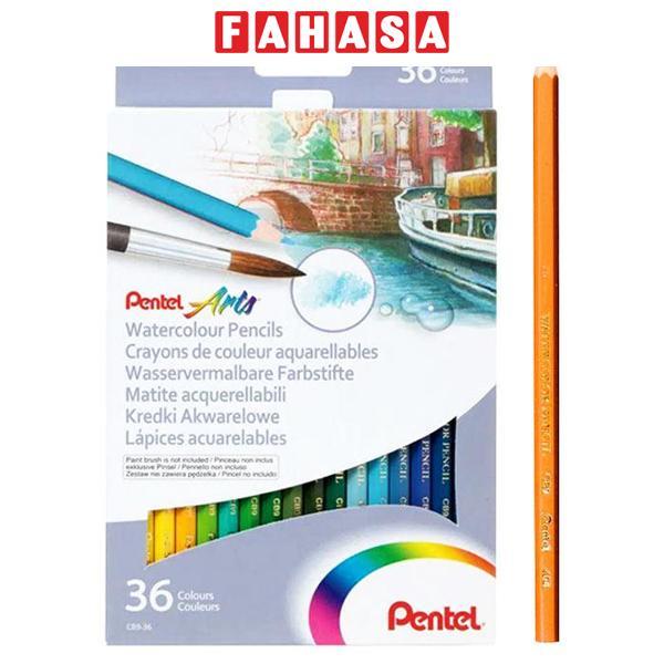 Hộp 36 Bút Chì Màu Nước - Pentel CB9-36U