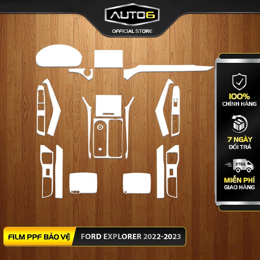FORD EXPLORER 2022-2023: Film PPF dán chống xước nội thất ô tô - AUTO6