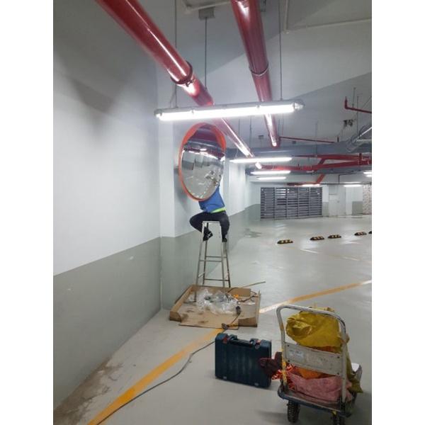 GƯƠNG CẦU LỒI POLYME 800MM - LOẠI CAO CẤP