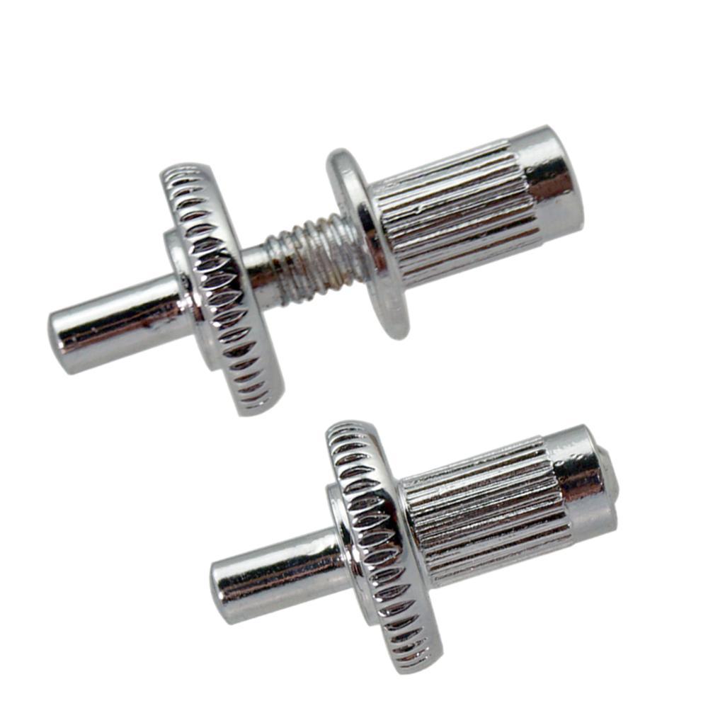 2pcs Guitar Bridge Studs Locking Posts for Electric Guitar