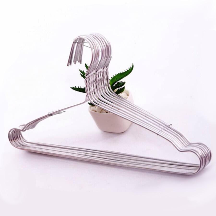Móc treo quần áo trẻ em phơi đồ cho bé bằng nhôm cao cấp 28 cm
