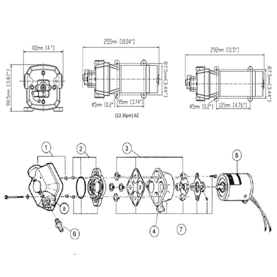 Máy Bơm Rửa Xe Tăng Áp ProPump FL-43 – Điện 220V, Bền Bỉ &amp; Mạnh Mẽ