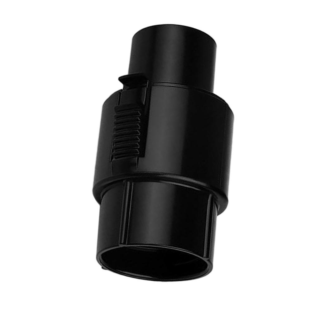 2X Vacuum Cleaner Brush Nozzle Hose Connector Adapter 35mm/40mm Black