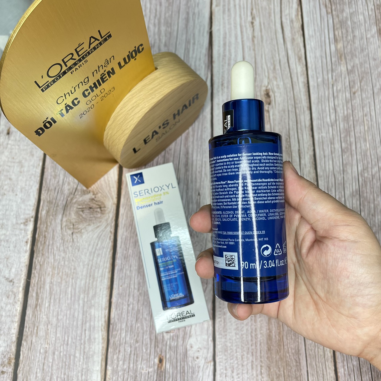 Tinh chất kích thích mọc tóc L’Oréal Serioxyl Denser Hair 90ml