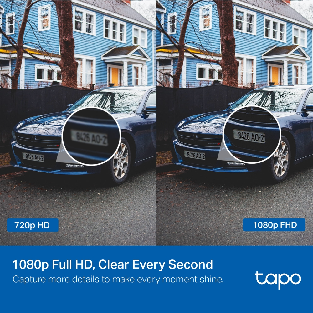 Camera Ngoài trời TP-Link Tapo TC40 - Quay quét 360, Đàm thoại 2 chiều, Phát hiện người và theo dõi chuyển động - HÀNG CHÍNH HÃNG