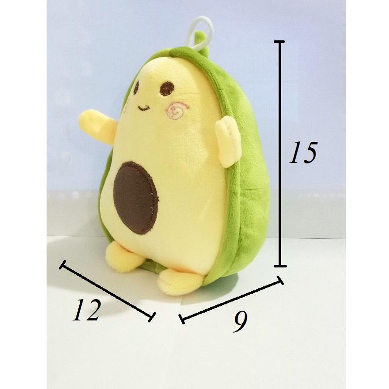 Gấu Bông Quả Bơ Mini