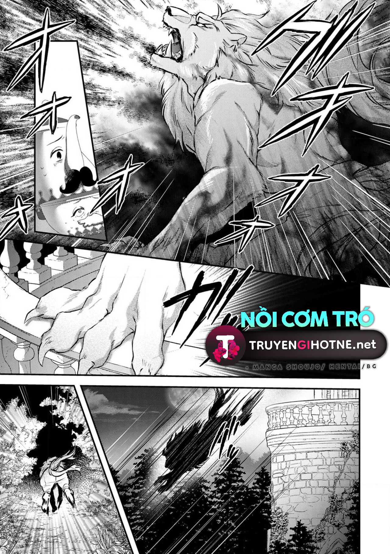 cô gái trinh trắng và quái thú chapter 3.2 12