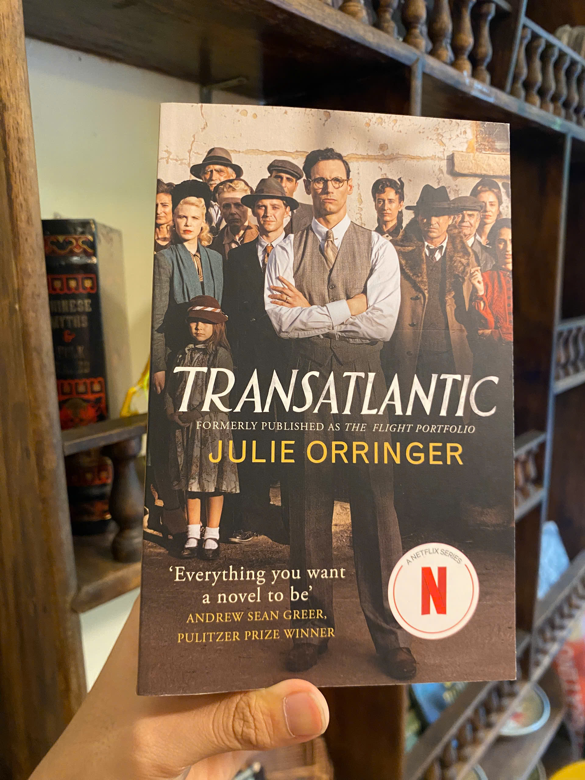 Sách - Transatlantic: Utterly Gripping, Heartbreaking World War 2 Historical Fiction by Julie Orringer