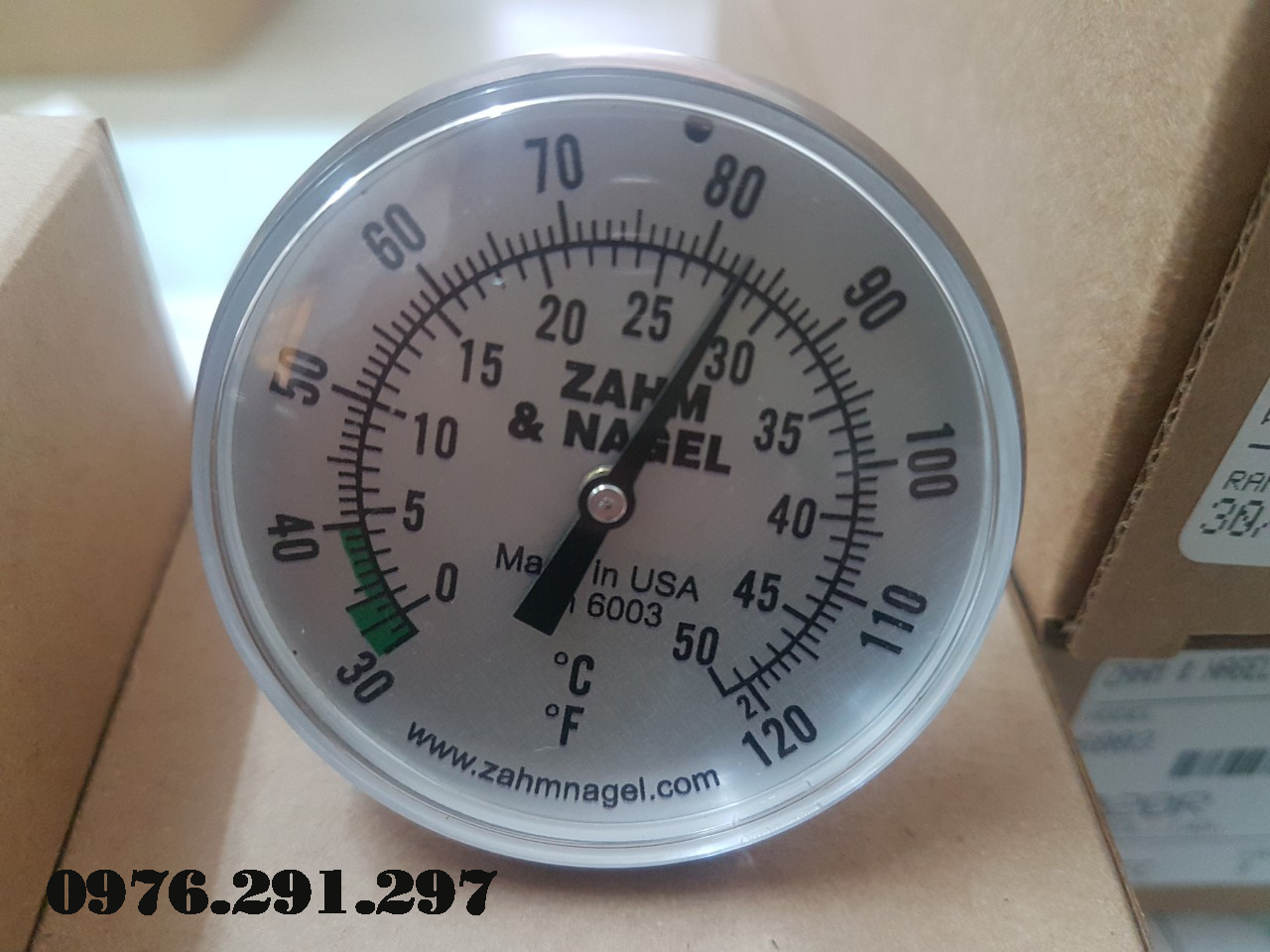 Nhiệt kế lưỡng kim 6003 Zahm Nagel USA