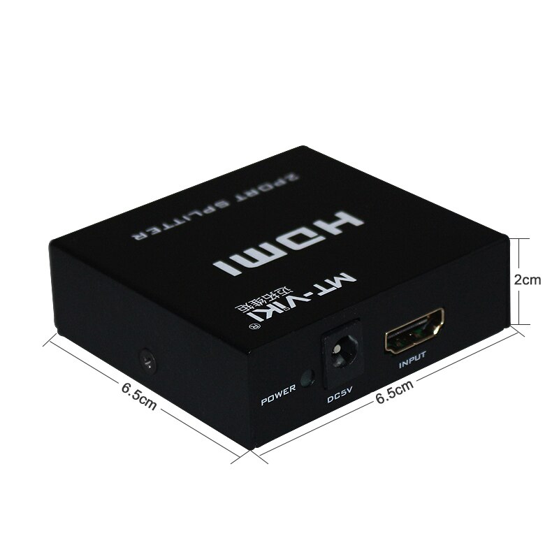 Bộ Chia Tín Hiệu HDMI 1 Ra 2 MT-VIKI MT-SP102M - Hàng Nhập Khẩu