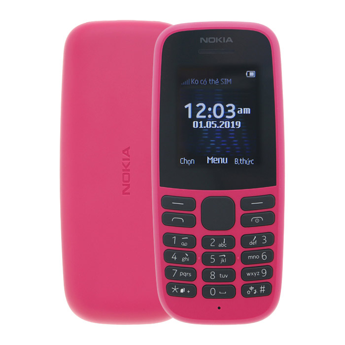 Điện thoại Nokia 105 - 8 MB, 2 sim