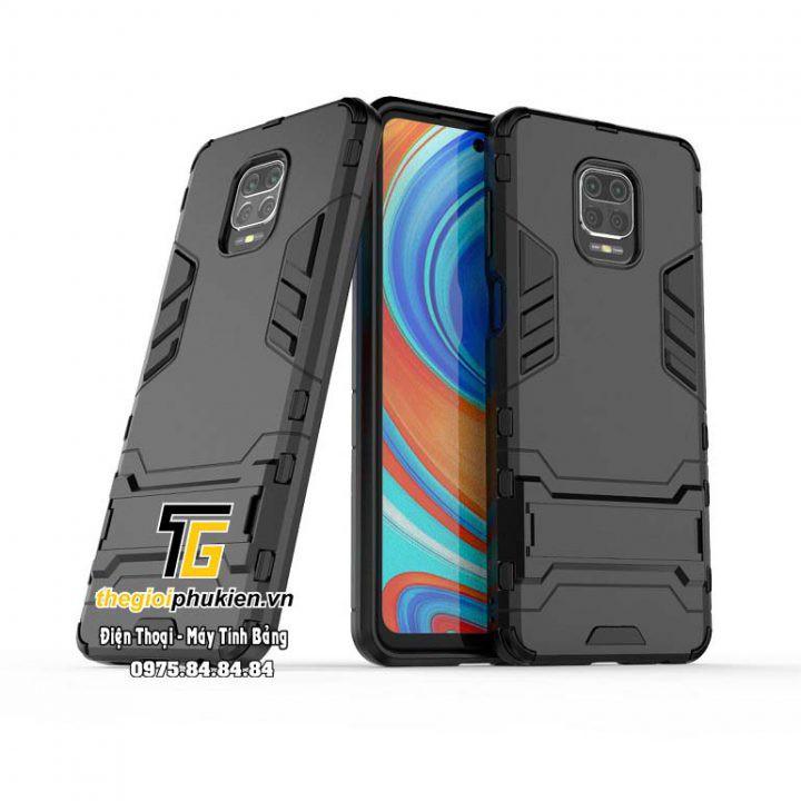 Ốp lưng chống sốc Iron Man cho Xiaomi Redmi Note 9s, Note 9 Pro, Note 9 Pro Max