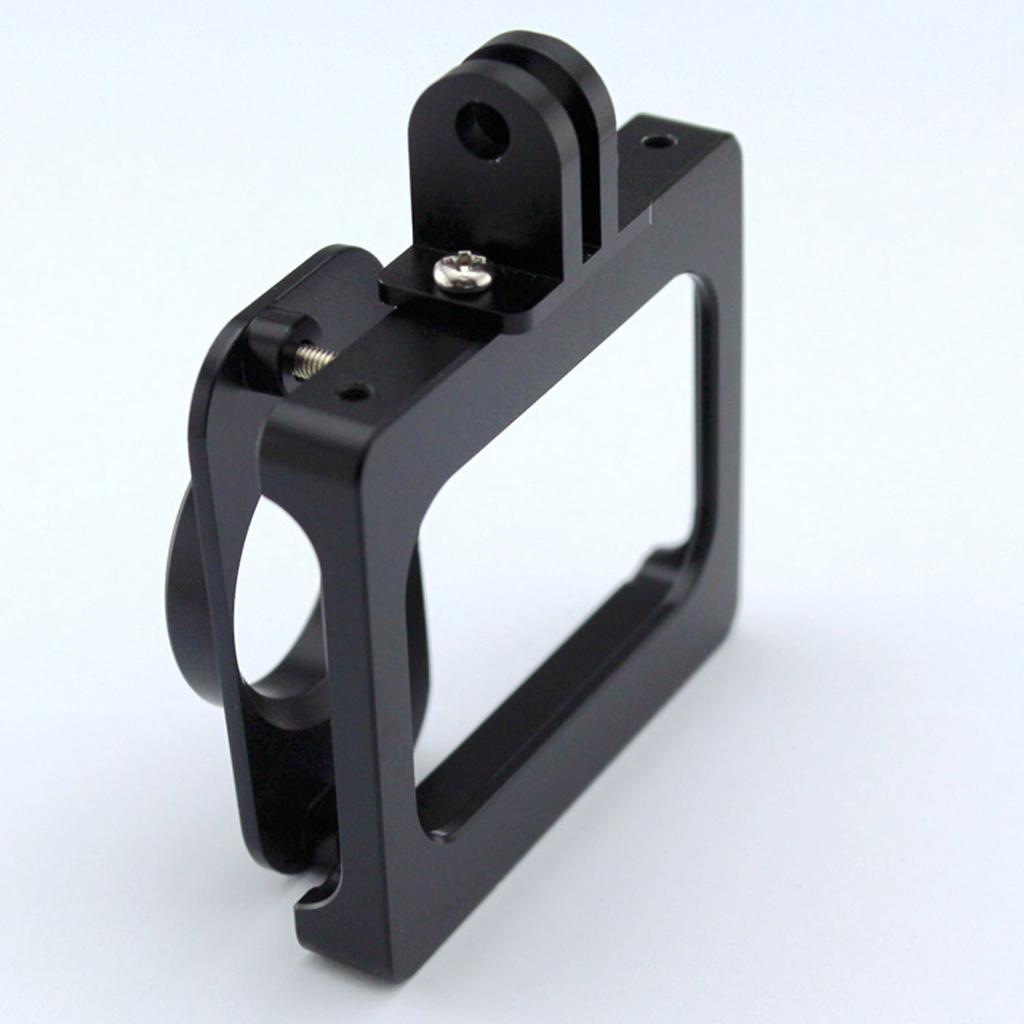 Alloy CNC Protective Metal Frame Mount Case Cover for Xiaomi Yi Sports Camera Black
