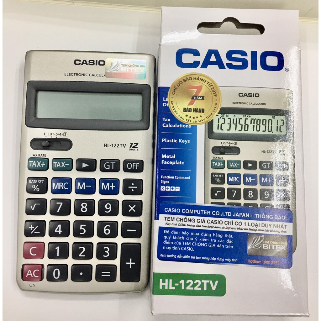 Máy Tính Để Bàn Casio HL-122TV