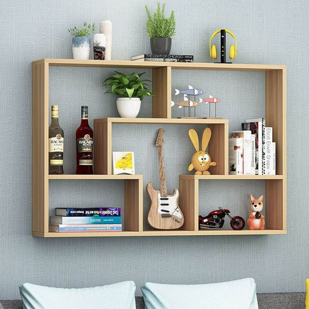 Giá đỡ sách treo tường thiết kế nhỏ gọn SMLIFE Wichita