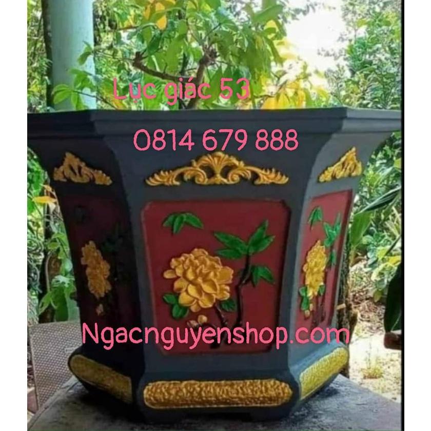 Khuôn lục giác rộng 53 cao 45 abs có lòng trong kèm chân chất liệu nhựa abs