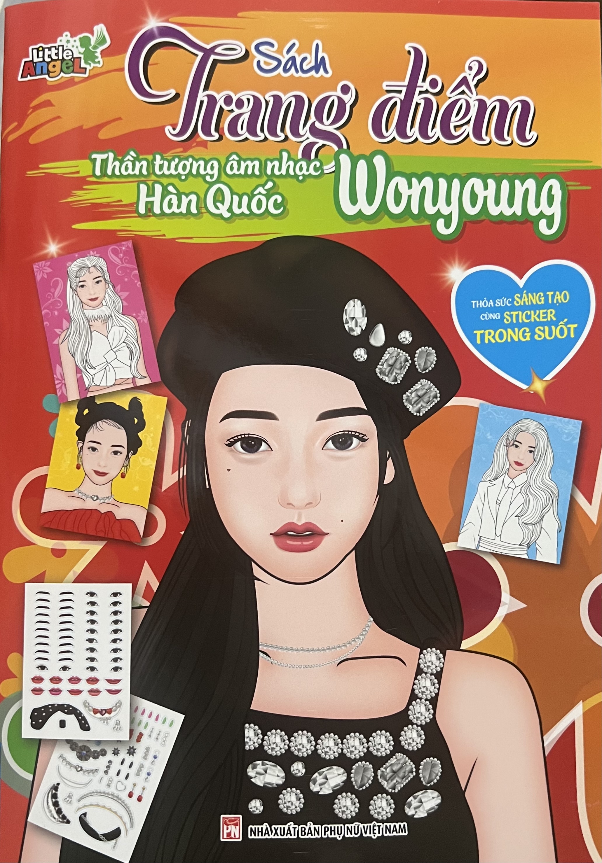 Sách - Sách Trang Điểm Thần Tượng Âm Nhạc Hàn Quốc Wonyoung