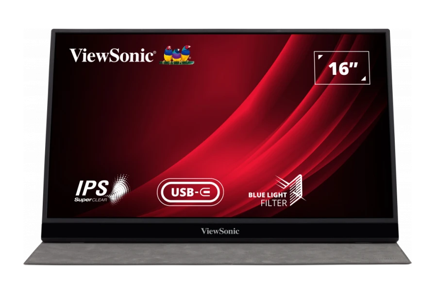 Màn Hình Di Động Viewsonic VG1655 16" IPS FHD USB C- Hàng chính hãng 