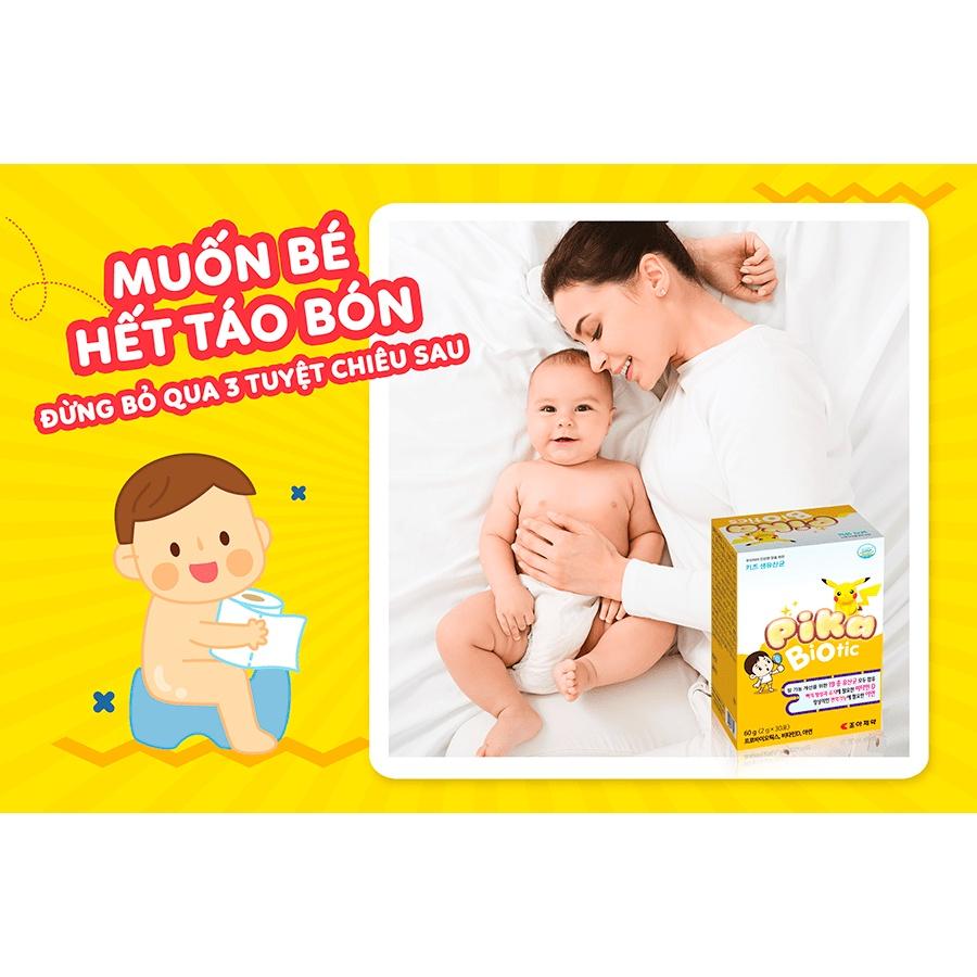 Men vi sinh Pikabiotic hộp 30 gói