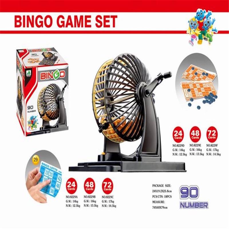 BỘ ĐỒ CHƠI BINGO LOTO 90 SỐ ( LỚN )