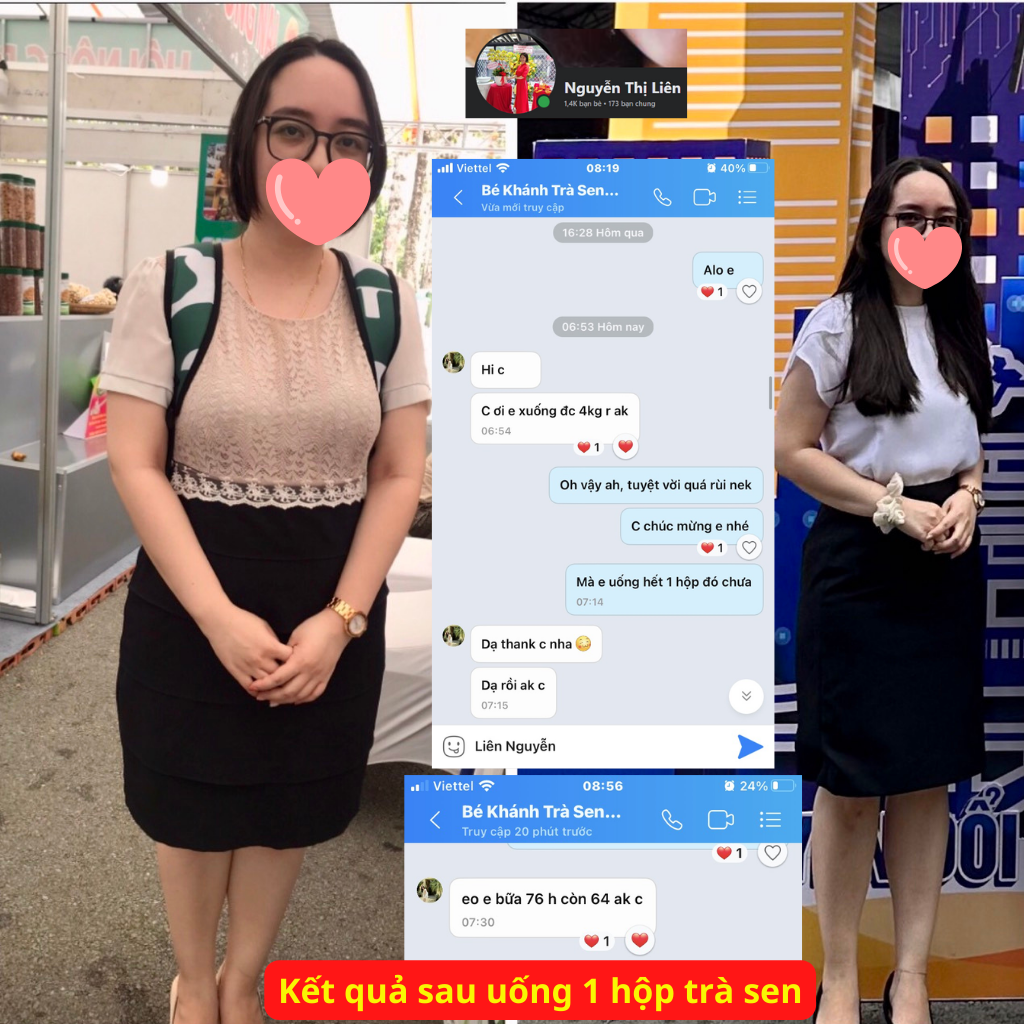 Trà Sen Slim liệu trình 30 ngày - Giả.m cân, Hỗ trợ giảm bắp tay, giảm eo, giảm đùi. Cam kết giảm ít nhất 2-7kg/hộp