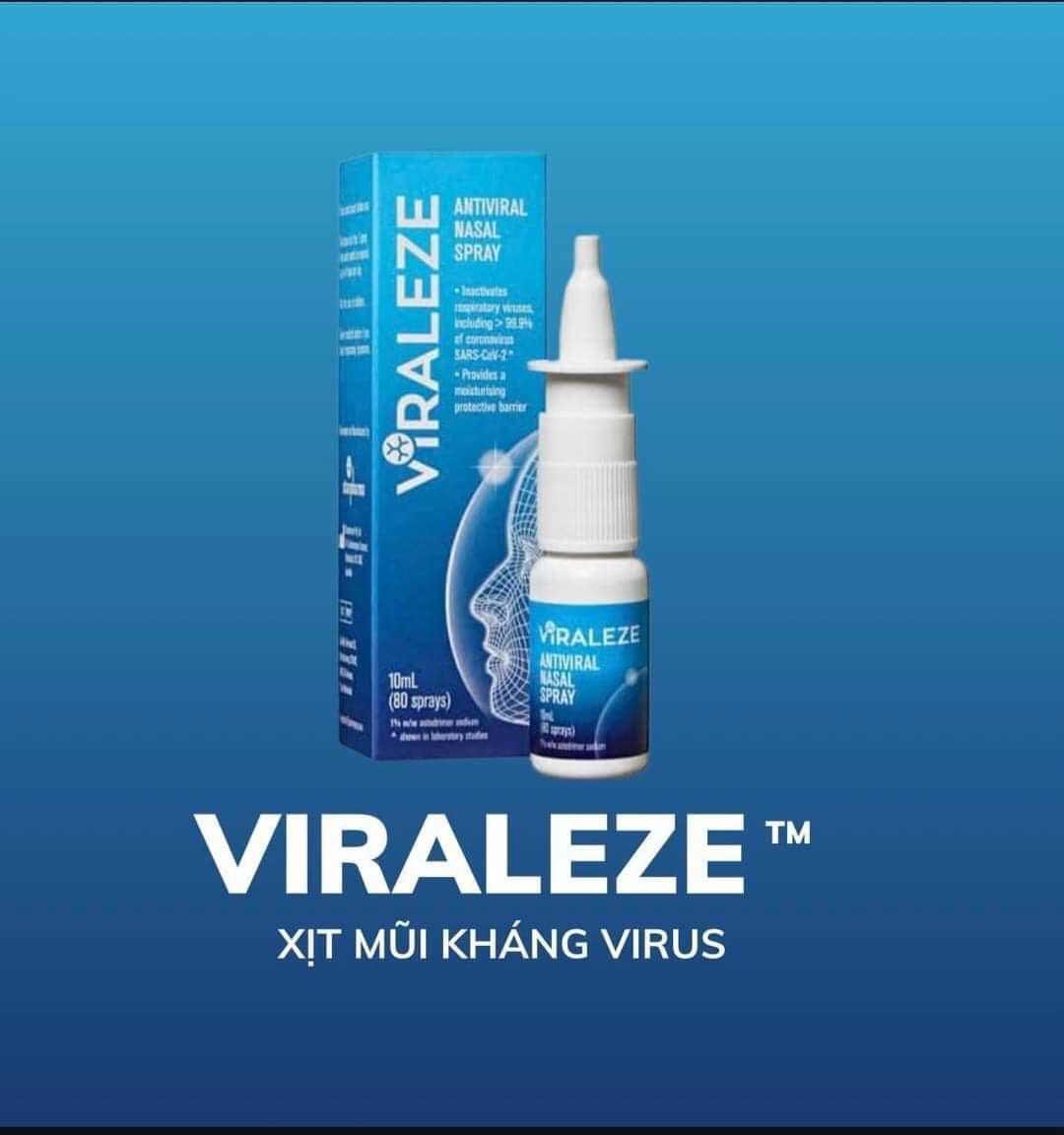 Chai xịt mũi kháng virus VIRALEZE