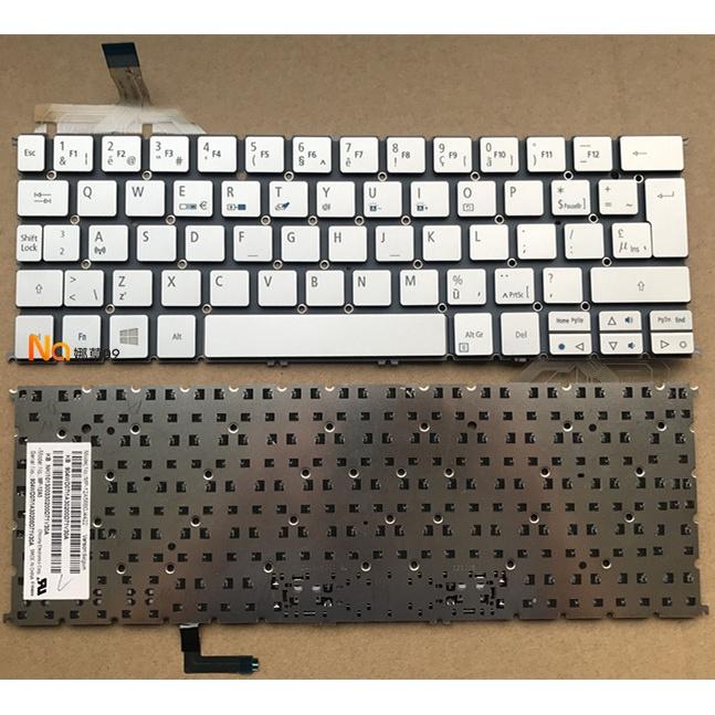 Bàn phím có đèn nền dành cho Acer S7-191-73534G25ass S7-192 73514G25aws