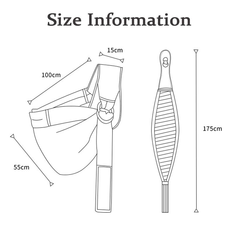 Em Bé Sling Cho Trẻ Sơ Sinh Sling Vòng Ba Lô Quấn Bé Kangaroo Trẻ Sơ Sinh Thoáng Khí Cho Bé Giá Đỡ Điều Dưỡng Cho Con Bú Khăn