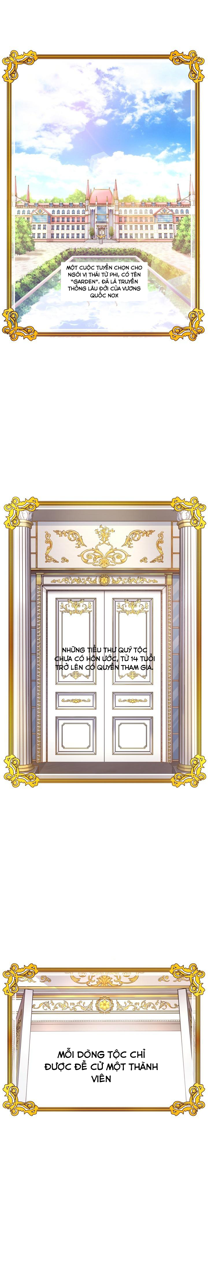 cuộc tuyển chọn thái tử phi chapter 1 2