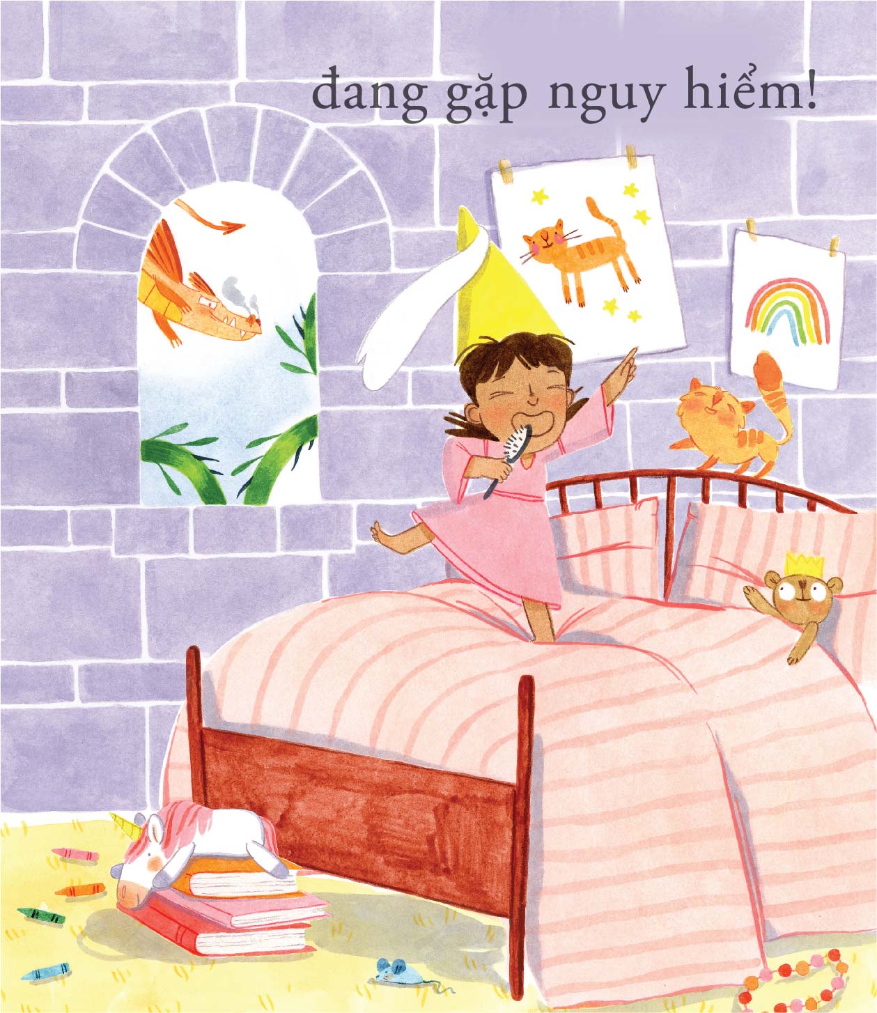 Công Chúa Khỏi Cần Cứu | Sách Tranh Thiếu Nhi | Bethan Stevens | San Hô Books
