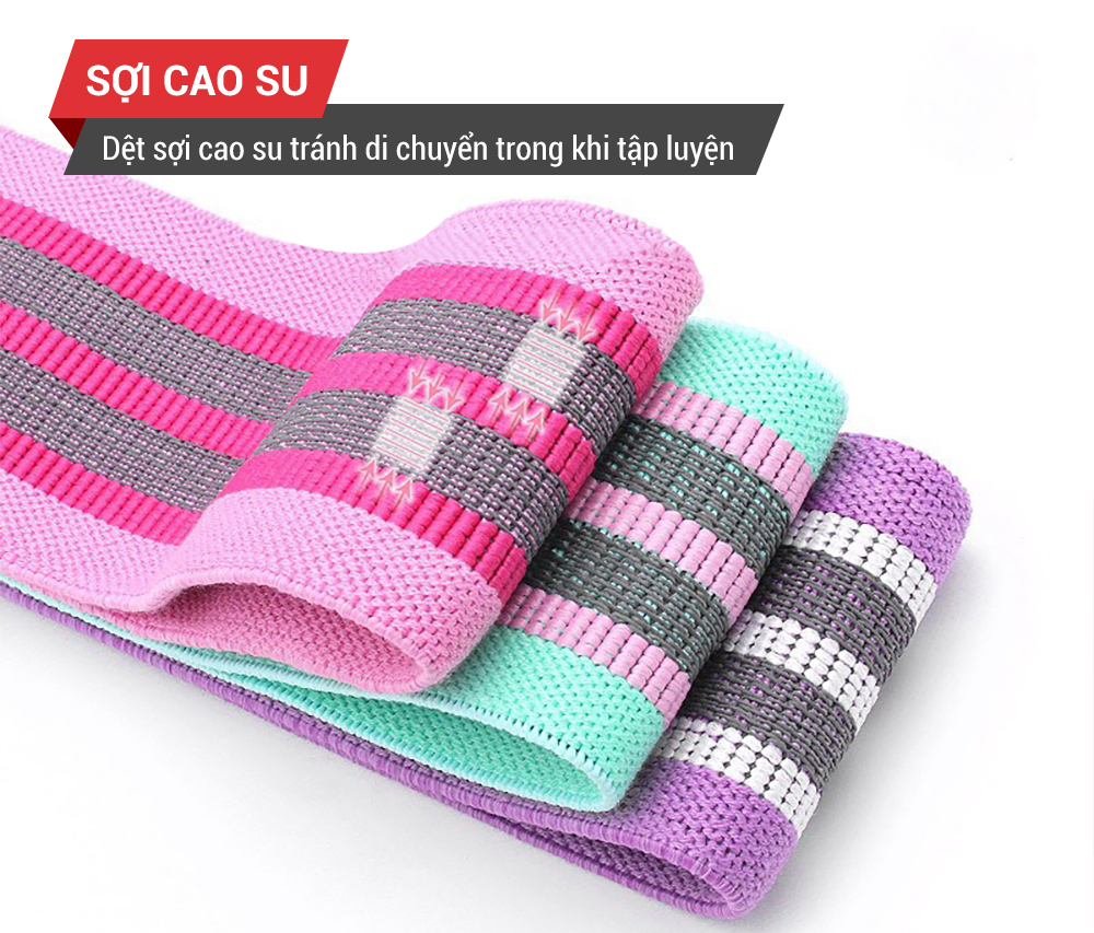 Combo 2 Sản Phẩm Tập Thể Dục Tại Nhà - YOGA QG:  Thảm Tập Yoga 2 Lớp TPE 6mm +  Bộ 3 Dây Kháng Lực Tập Mông, Tay, Chân, Đùi (Tặng kèm Túi Đựng)- Hàng Chính Hãng