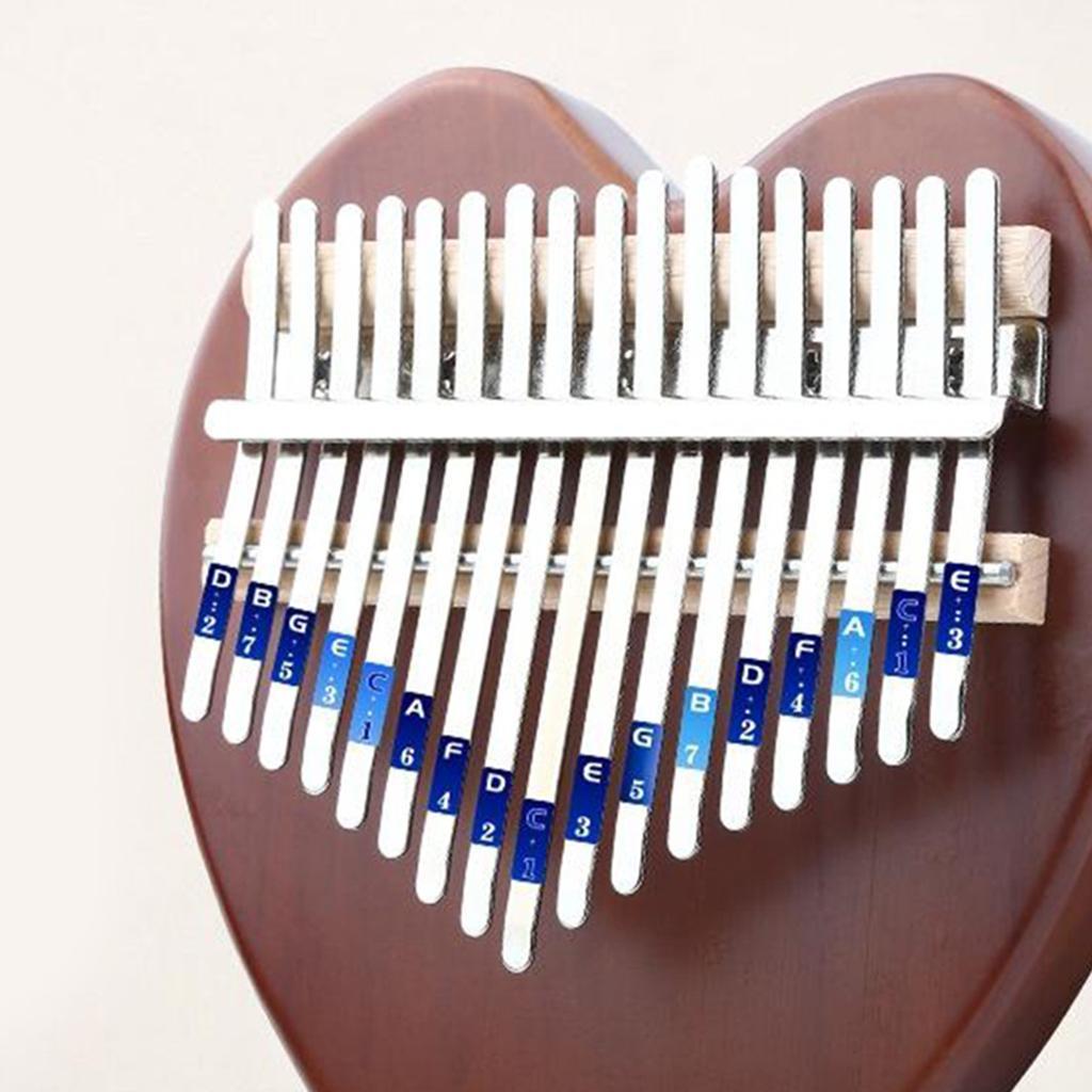 17 Key  Thumb Piano Finger Mbira Keyboard Music Instrument Wood