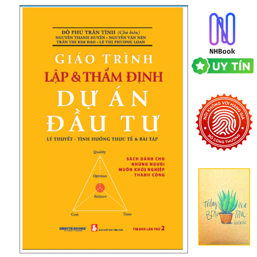 Giáo Trình Lập Và Thẩm Định Dự Án Đầu Tư Tbl2