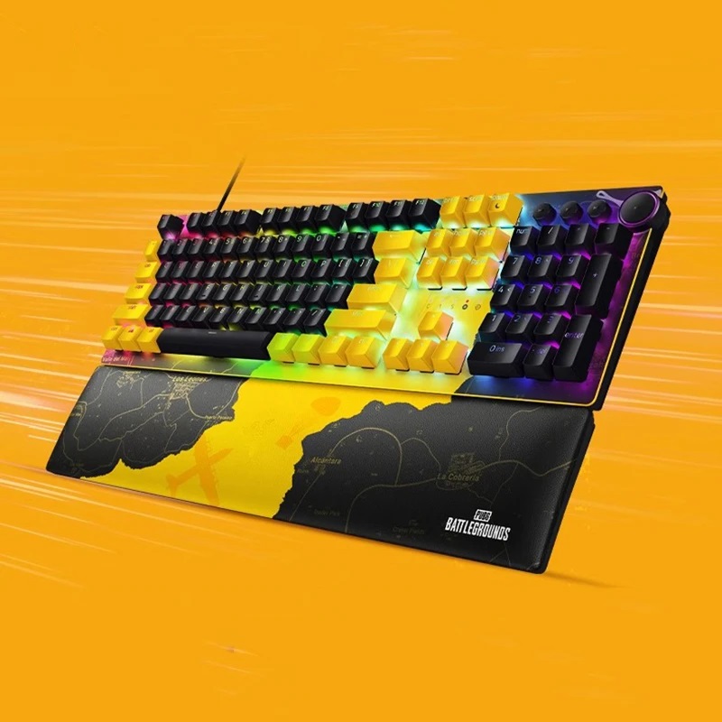 Bàn Phím cơ Razer Huntsman V2-Linear Optical Switch-PUBG: Battlegrounds Edition - Hàng chính hãng