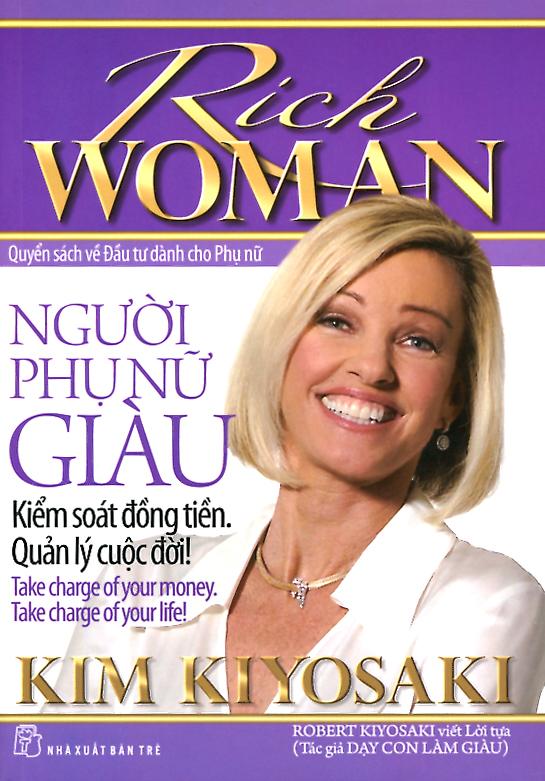 Sách Quyển Sách Về Đầu Tư Dành Cho Phụ Nữ - Người Phụ Nữ Giàu - Kiểm Soát Đồng Tiền. Quản Lý Cuộc Đời!