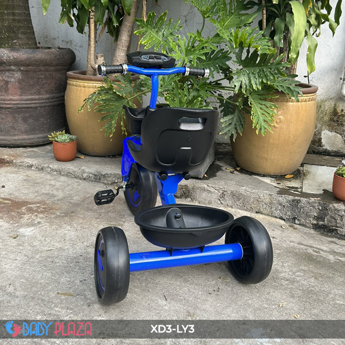 Xe đạp 3 bánh có đèn có nhạc BABY PLAZA XD3-LY3