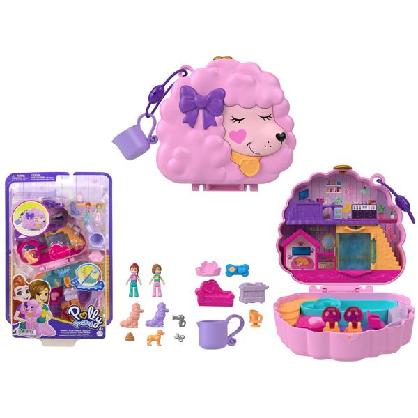 Đồ Chơi Polly Pocket Và Spa Thư Giãn Với Cún Poodle - Polly Pocket HKV35/FRY35