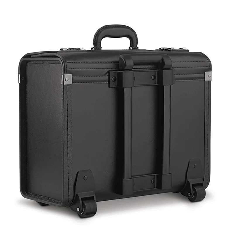 Vali kéo ngang 2 bánh tiếp viên hàng không size 17 Inch chất liệu da nhân tạo TT110