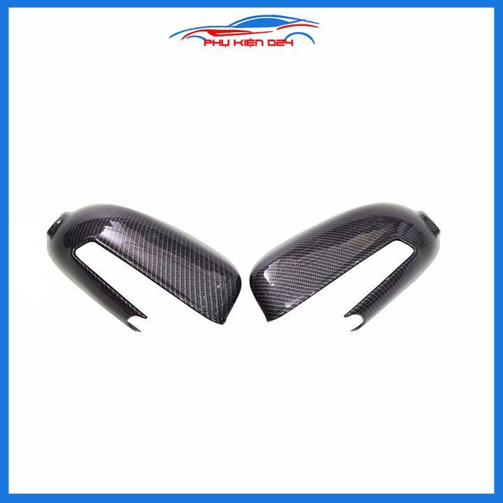 Ốp gương Kona 2018-2019-2020-2021-2022 vân Cacbon bảo vệ chống trầy trang trí làm đẹp xe
