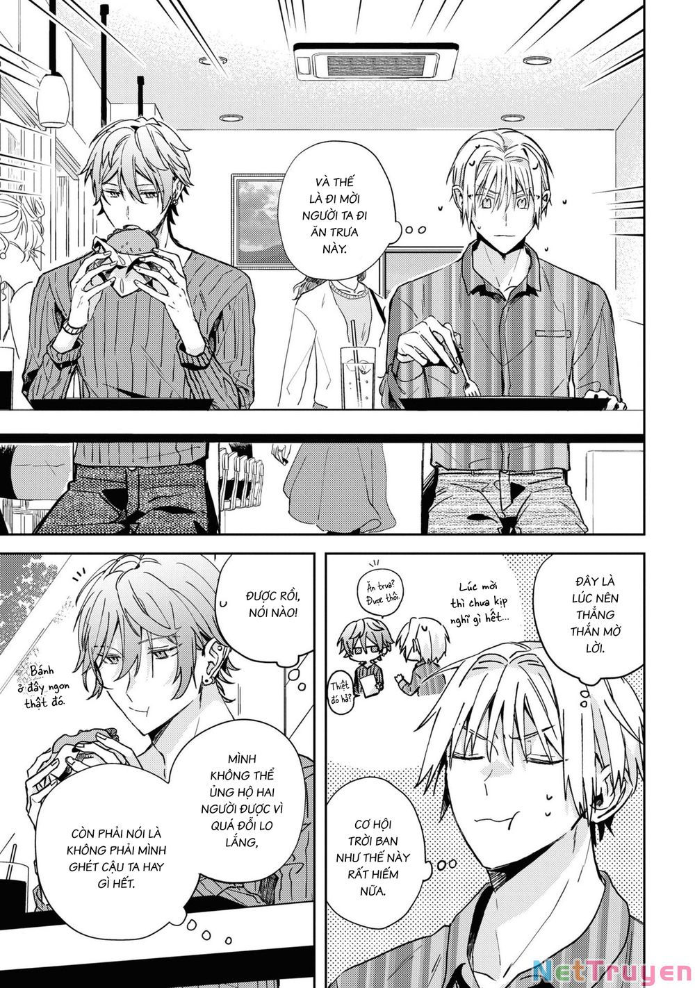 đồng đội game online, té là ngài sếp khó tính chapter 23 15