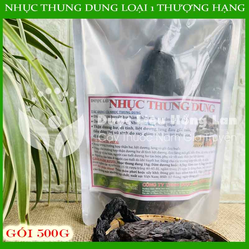 Nhục Thung Dung khô đóng gói 500g hút chân không